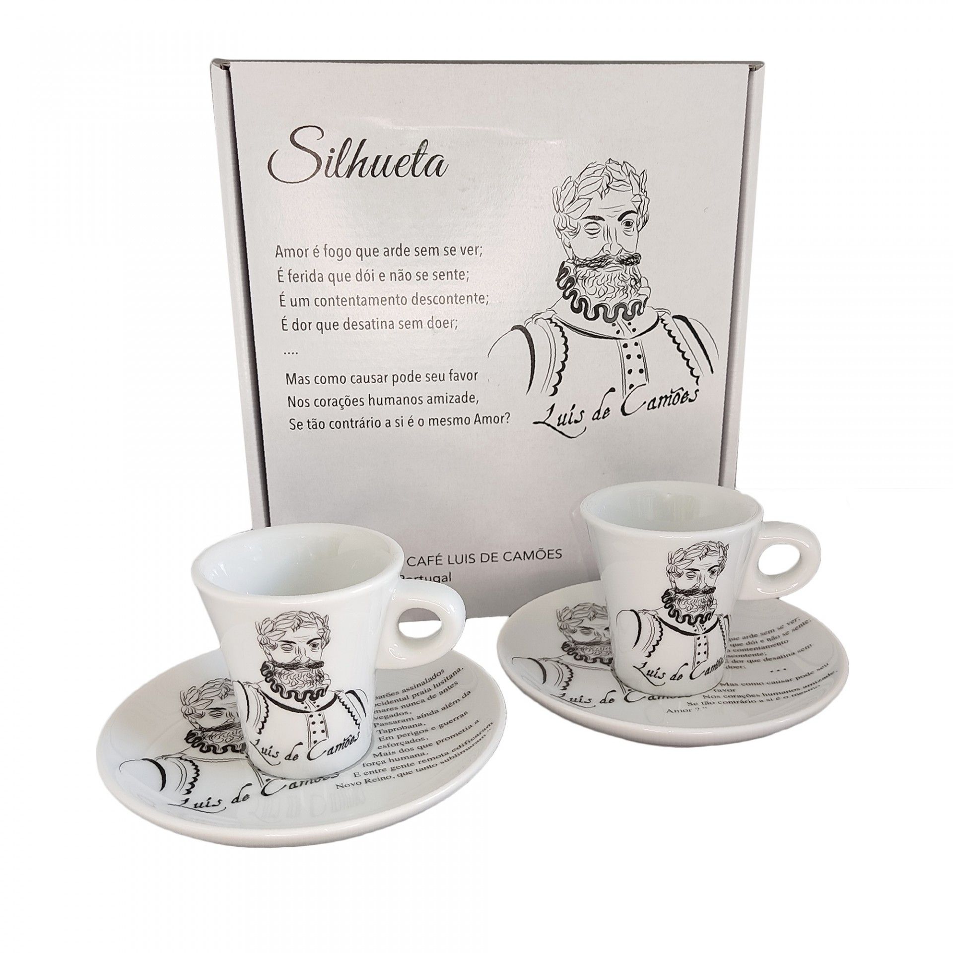 Caixa Gift P/Chav. Cafe Luis De Camoes - Linha Silhueta