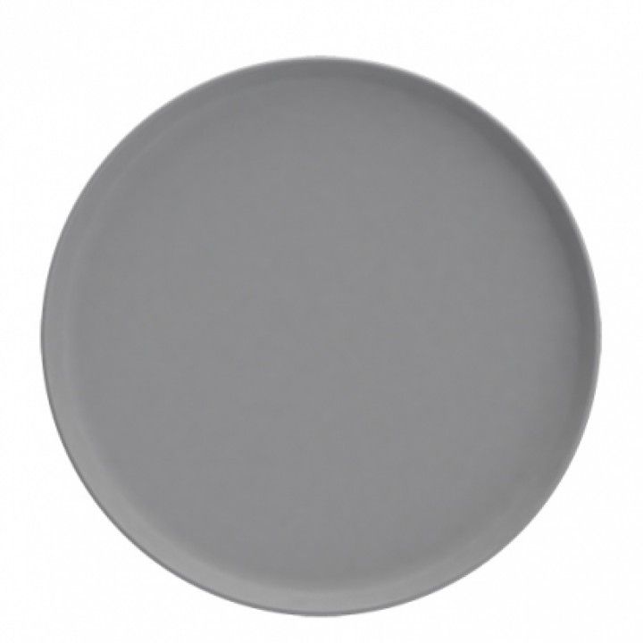 Prato 32cm Nordika Cinza Mate