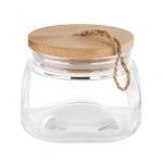 Frasco C/Tampa Woody 14x14x11cm 1l 82255