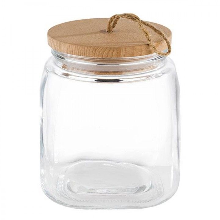 Frasco C/Tampa Woody 14x14x17cm 2l 82256