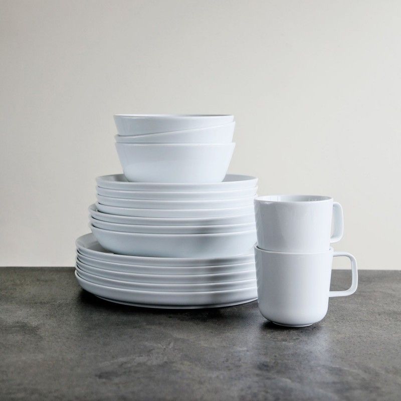 Taca 10x6cm Nordika Branco