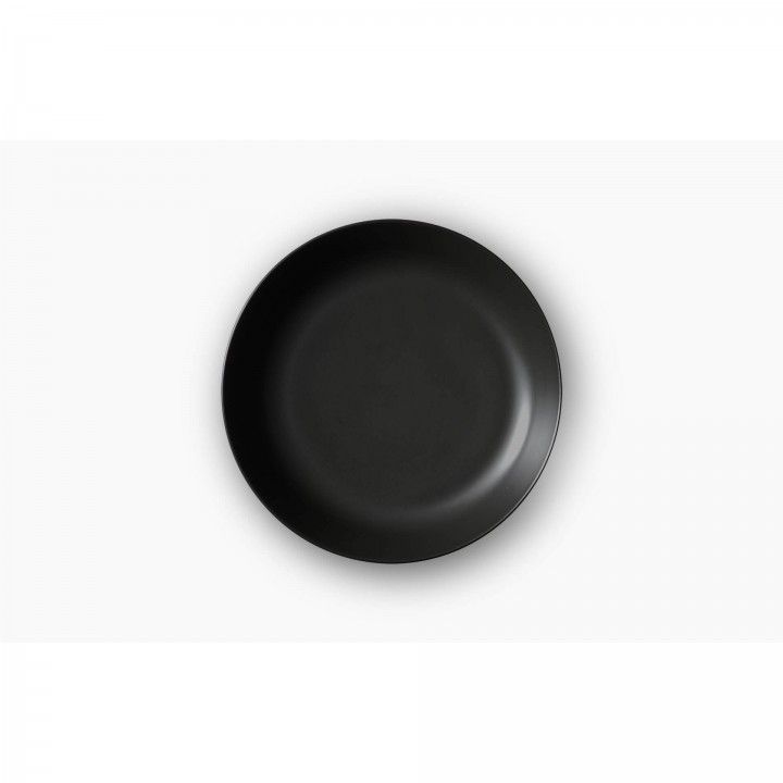 Prato Fundo 24cm Nordika Preto Mate