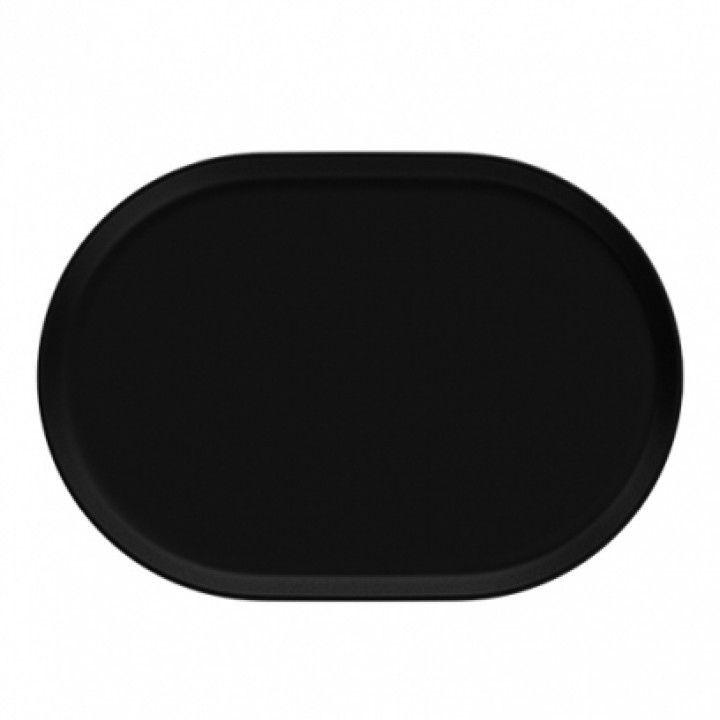 Travessa 34x23cm Nordika Preto Mate Travessa 34x23cm Nordika Preto Mate