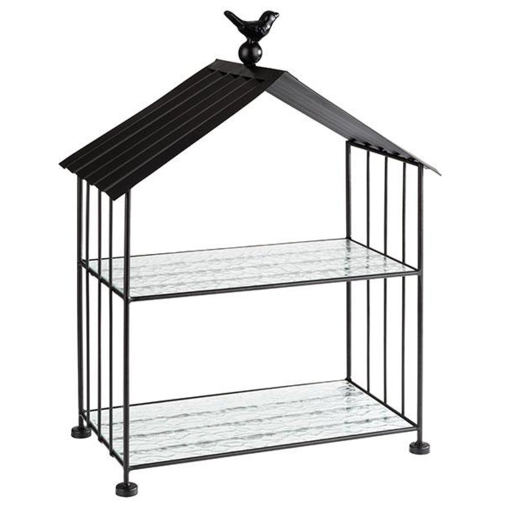 Suporte Buffet 37.5x21cm 2 prateleiras Bird