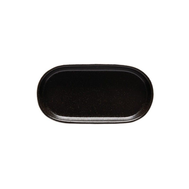 Tabuleiro Oval 18cm Notos Latitude Black