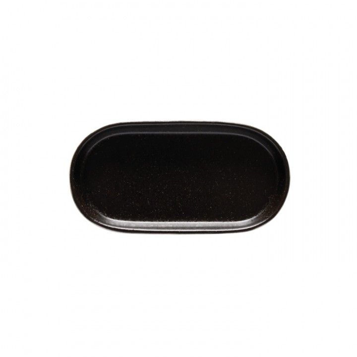 Tabuleiro Oval 18cm Notos Latitude Black