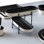 Tabuleiro Oval 18cm Notos Latitude Black
