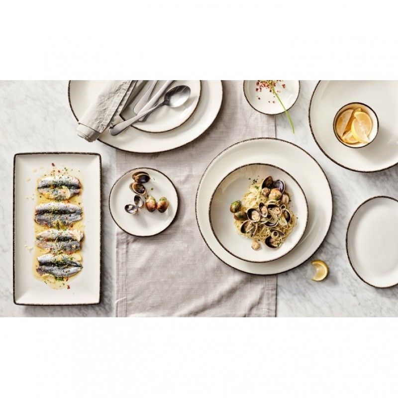 Prato Raso Coupe 25cm Charcoal Dapple   17560566