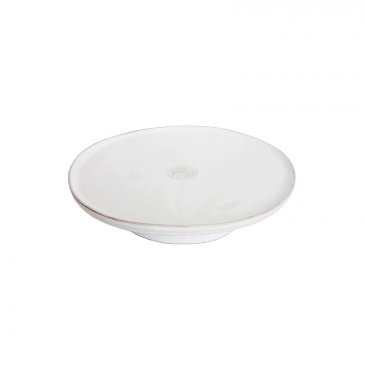 FOOTED PLATE 10" NOVA WHITE