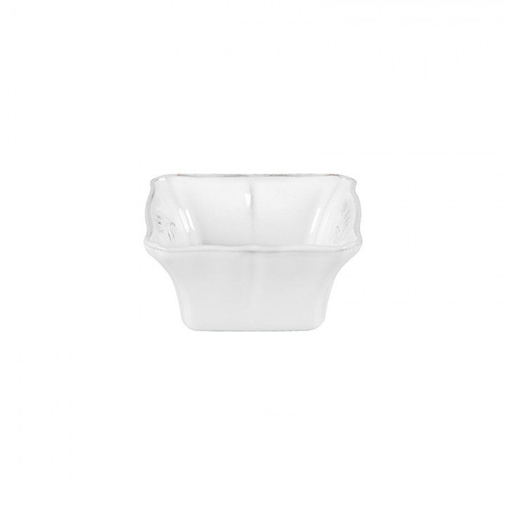 SQUARE BOWL 13CM ALENTEJO WHITE