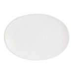 Prato Oval 40cm Friso Br