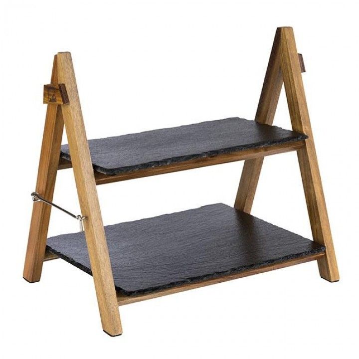 Sup. 2 Andares Acacia 40x40x33cm 00958