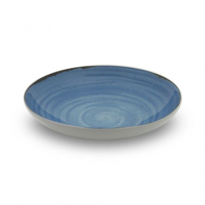 Prato Fundo Coupe 24cm Sac Rustico Dark Blue In