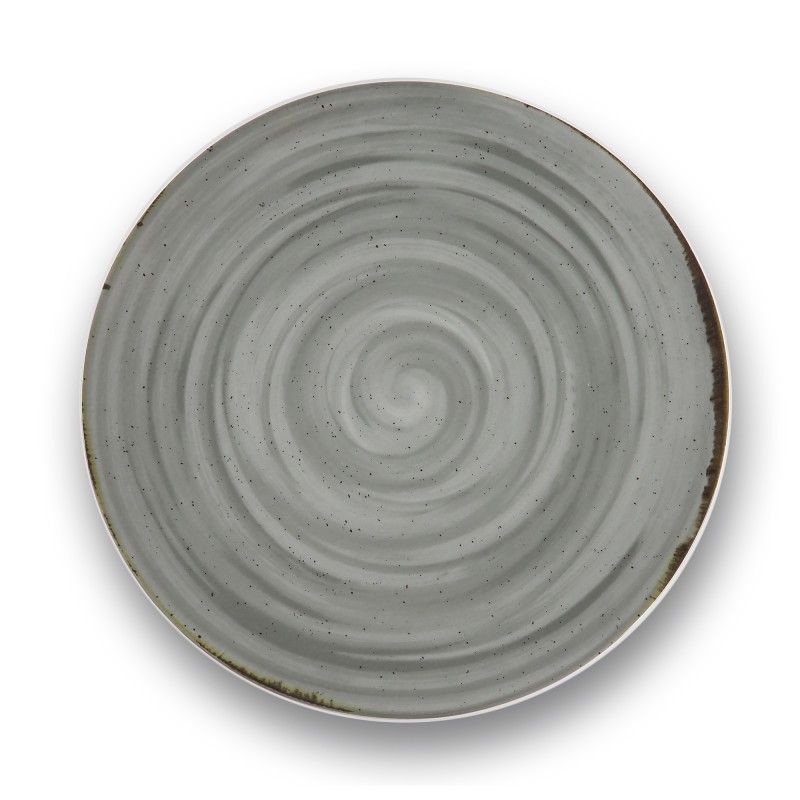 Prato Coupe 32cm Rustico Taupe In