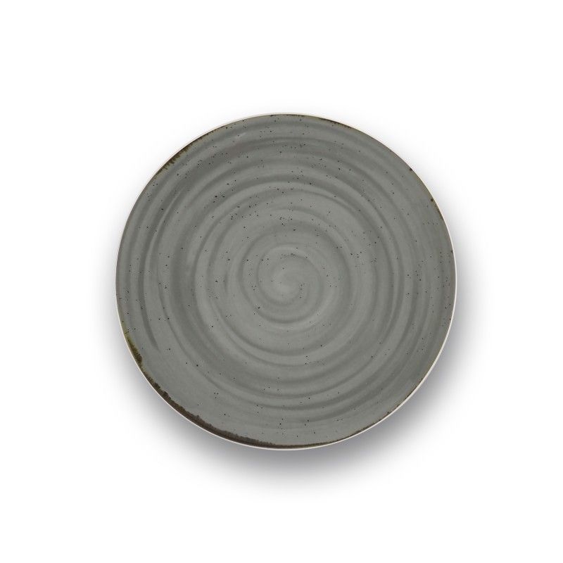Prato Coupe 24cm Rustico Taupe In