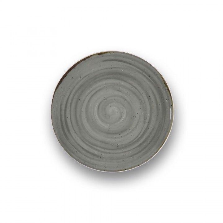 Prato Coupe 21cm Rustico Taupe In