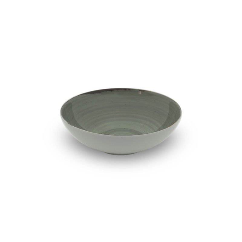 Prato Fundo Coupe 18cm Rustico Taupe In