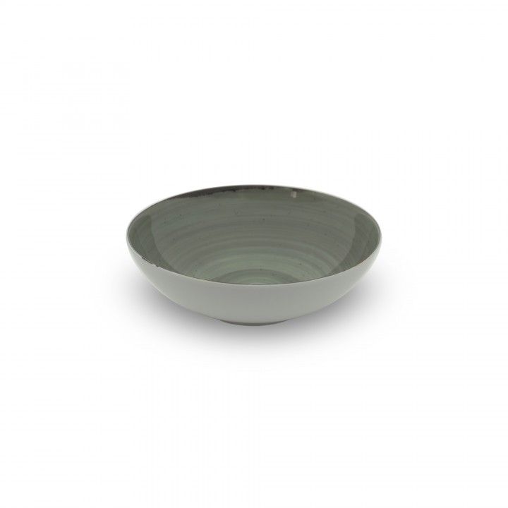 Prato Fundo Coupe 18cm Rustico Taupe In