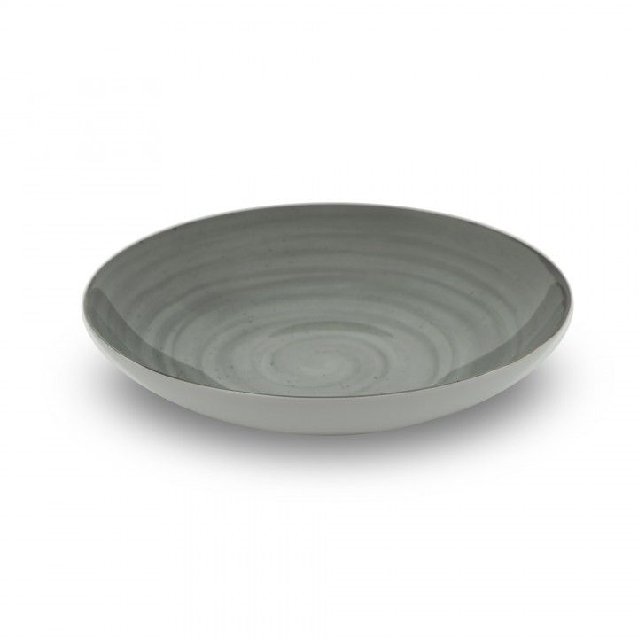 Prato Fundo Coupe 24cm Rustico Taupe In