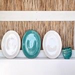 Travessa Oval 46x31cm Sardegna Blue Travessa Oval 46x31cm Sardegna Blue