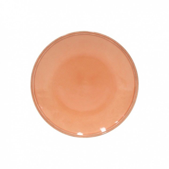 Prato Raso 28cm Friso Terracota