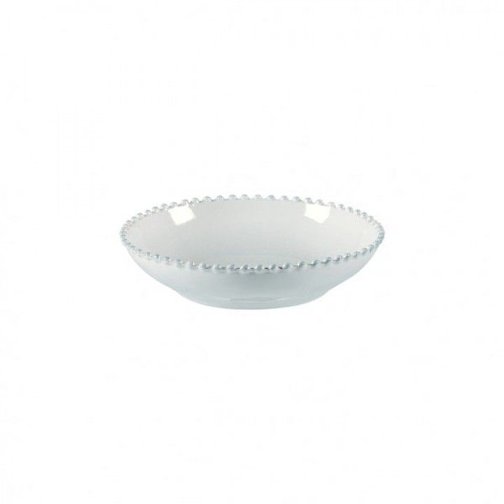 Prato Sopa/Pasta 24cm Pearl Branco