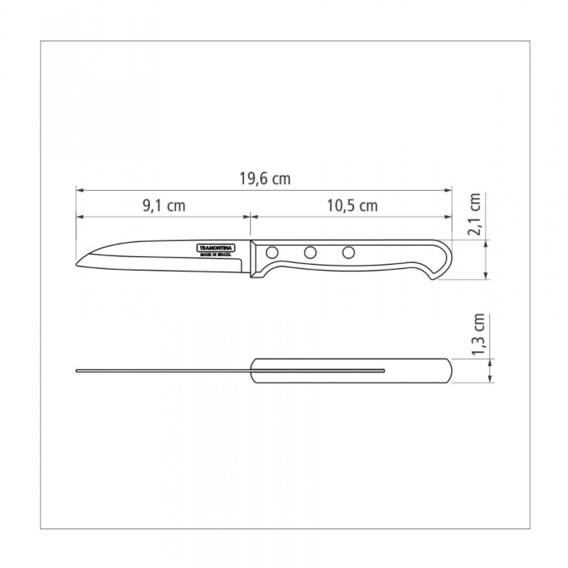 Faca Legumes Polywood 21121/173