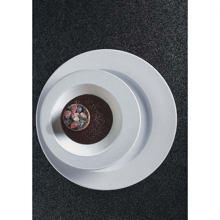 Prato Red. Fundo 23cm Ecl. Branco