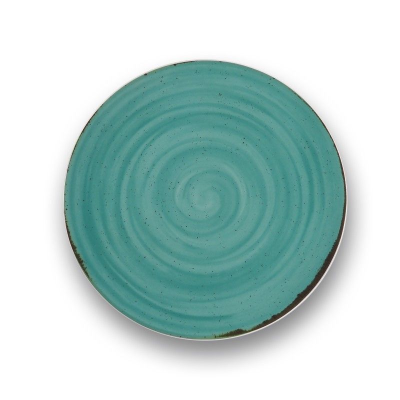 Prato Coupe 28cm Rustico Verde In