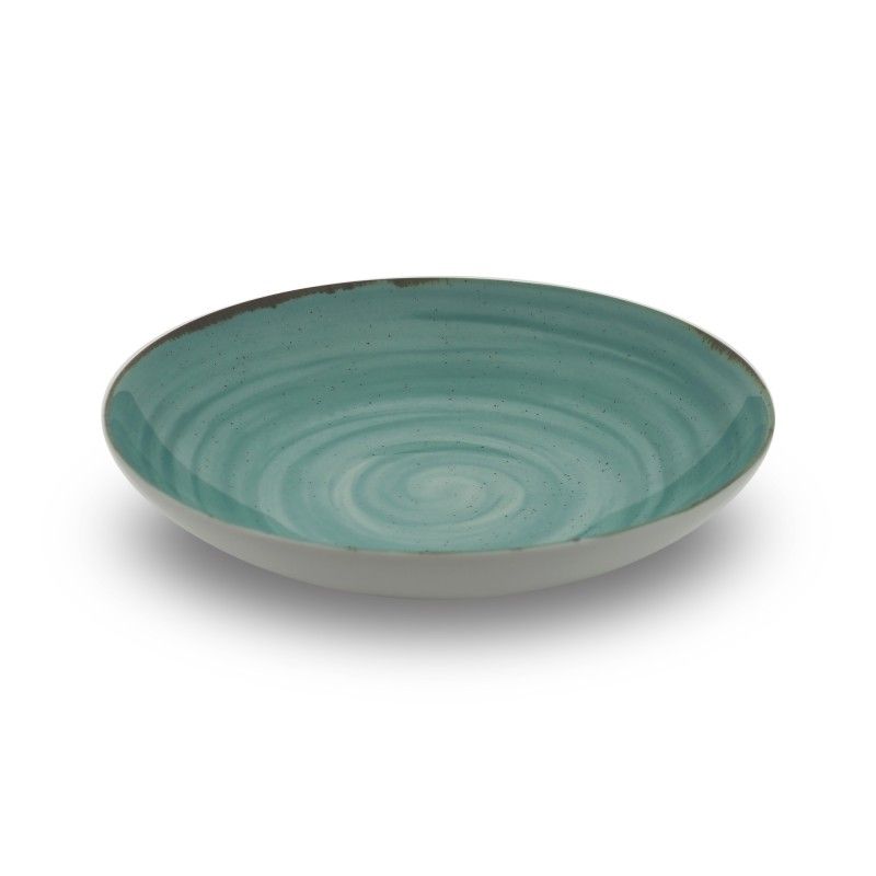 Prato Fundo Coupe 24cm Rustico Verde In