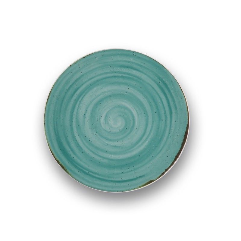 Prato Coupe 24cm Rustico Verde In
