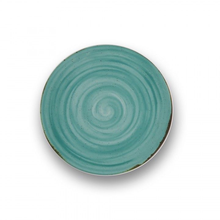 Prato Coupe 24cm Rustico Verde In