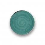 Prato Coupe 21cm Rustico Verde In