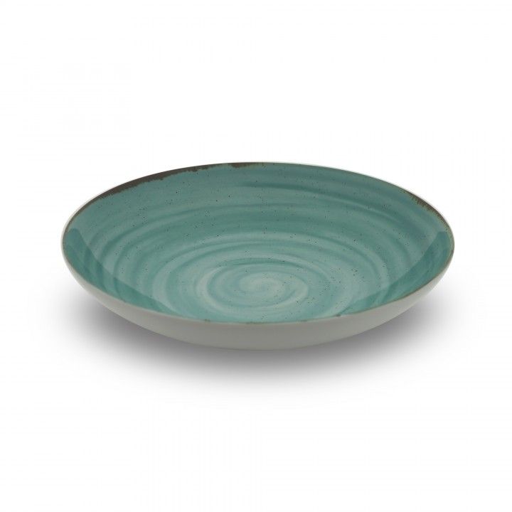Prato Fundo Coupe 18cm Rustico Verde In