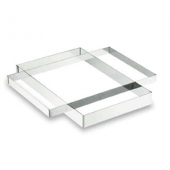 Marco Rectangular Inox 18/10 68041