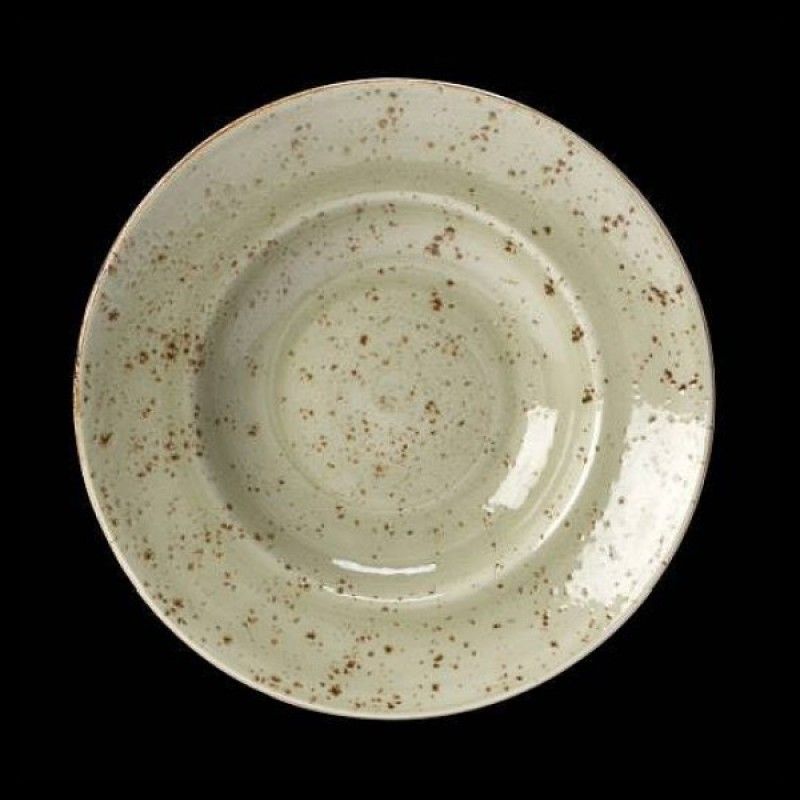 Prato Fundo C/Aba Noveau 27cm Craft Verde