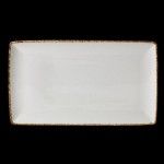 Prato Retangular One 27x16.75cm Brown Dapple