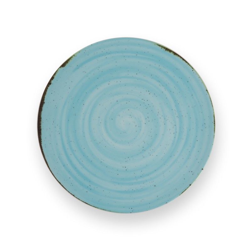 Prato Coupe 28cm Rustico Azul