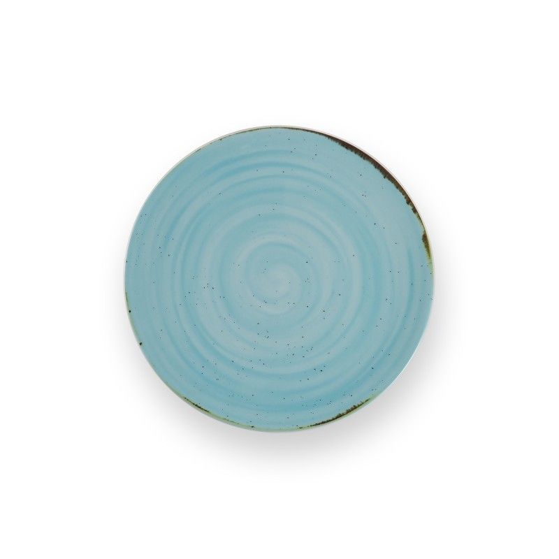 Prato Coupe 12cm Rustico Azul