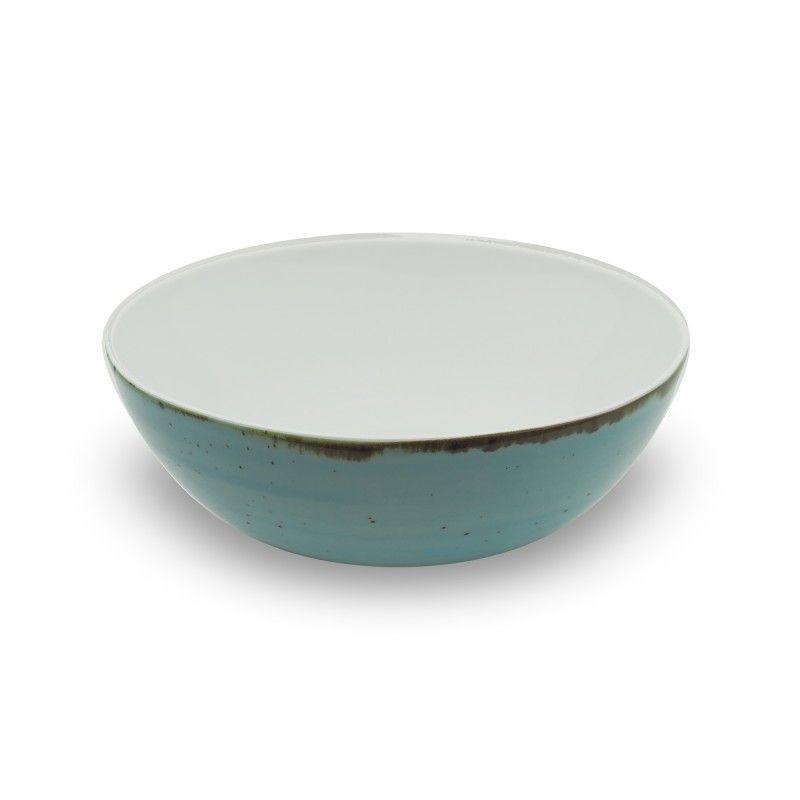 Saladeira 23cm Rustico Azul