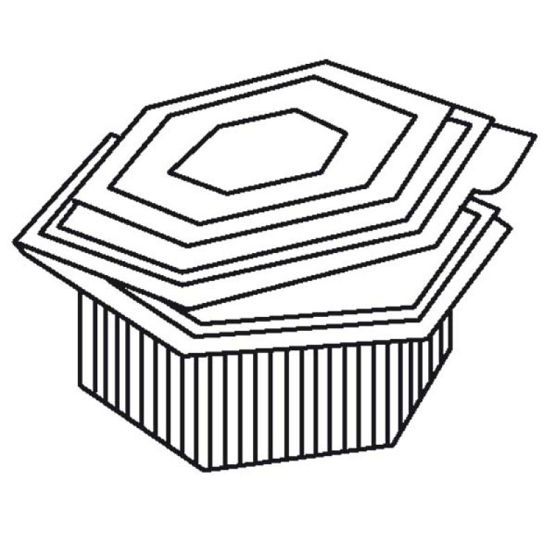 Cj.50 Caix.Hexag.C/T.1000 129.11