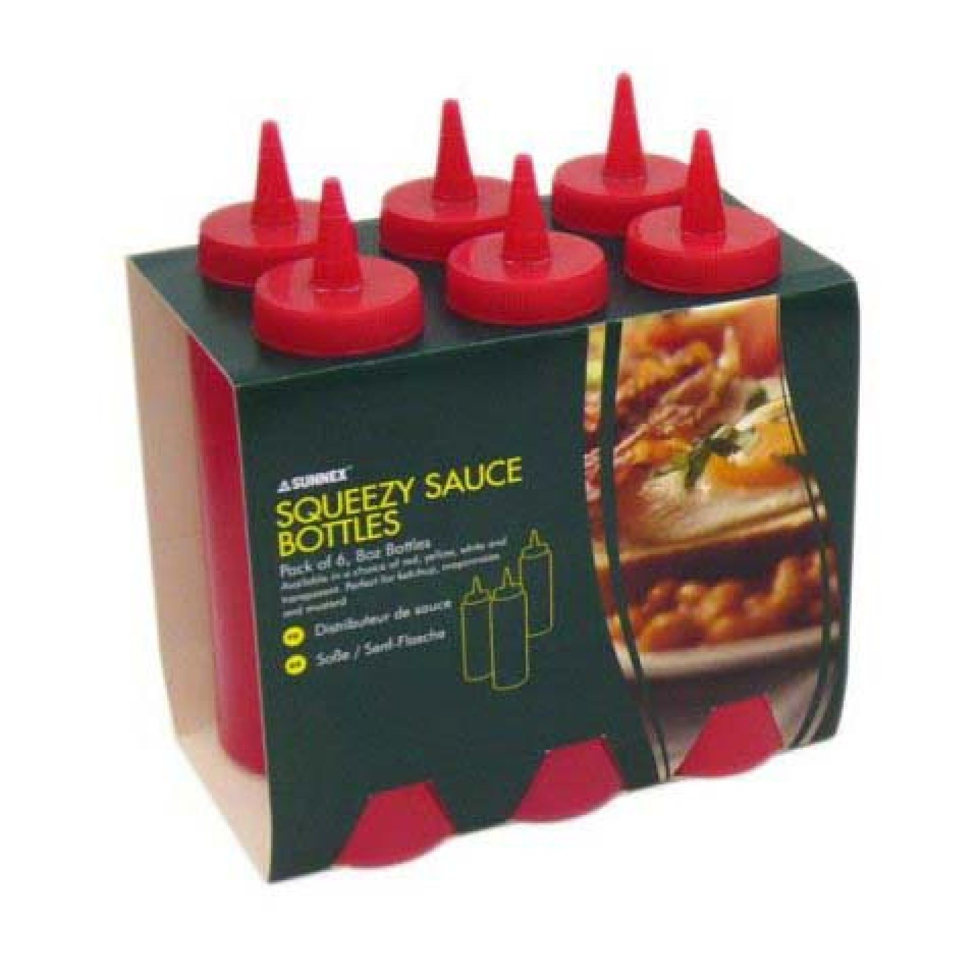 Bisnaga para molhos Vermelha M030016R