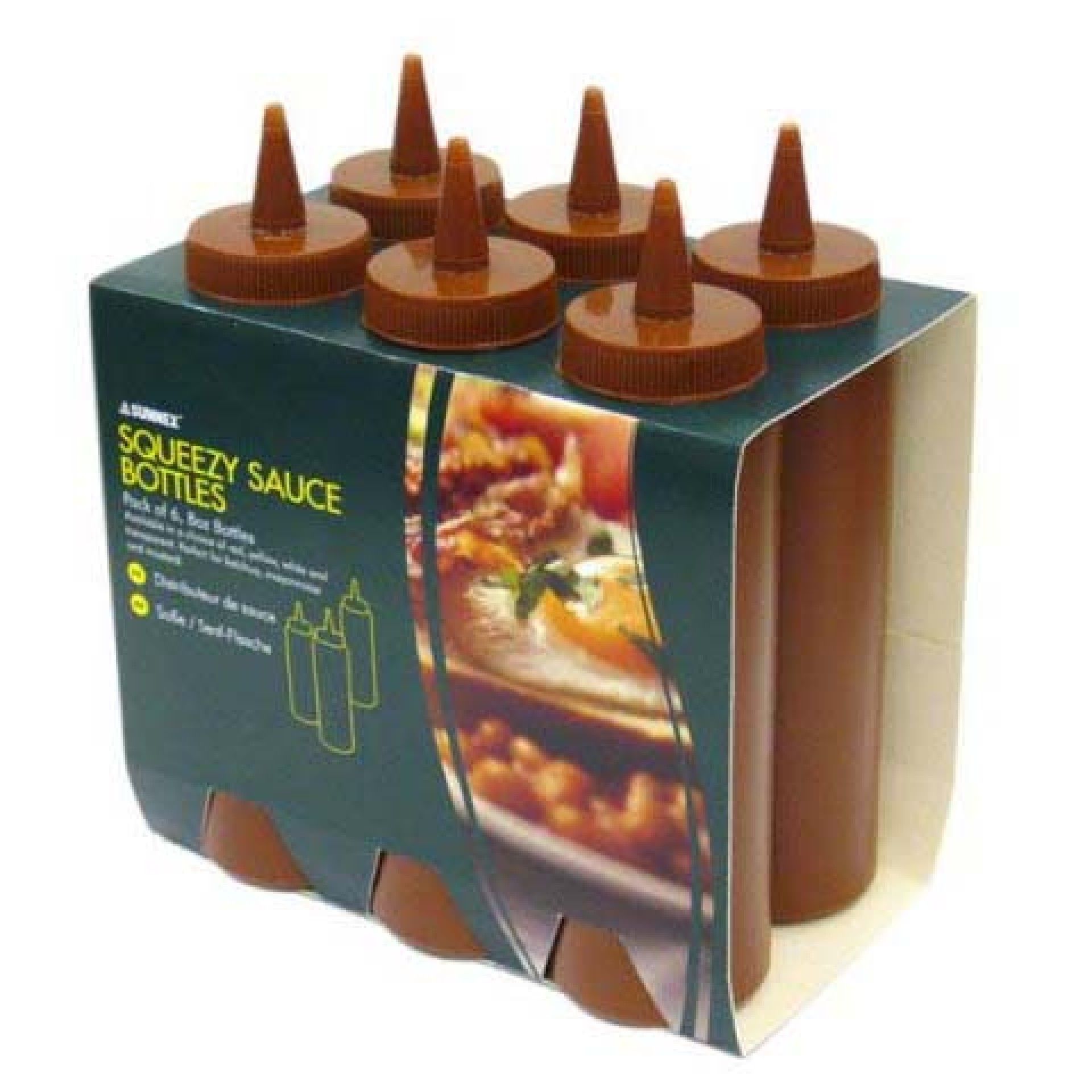 Frasco Molhos Castanho 70CL