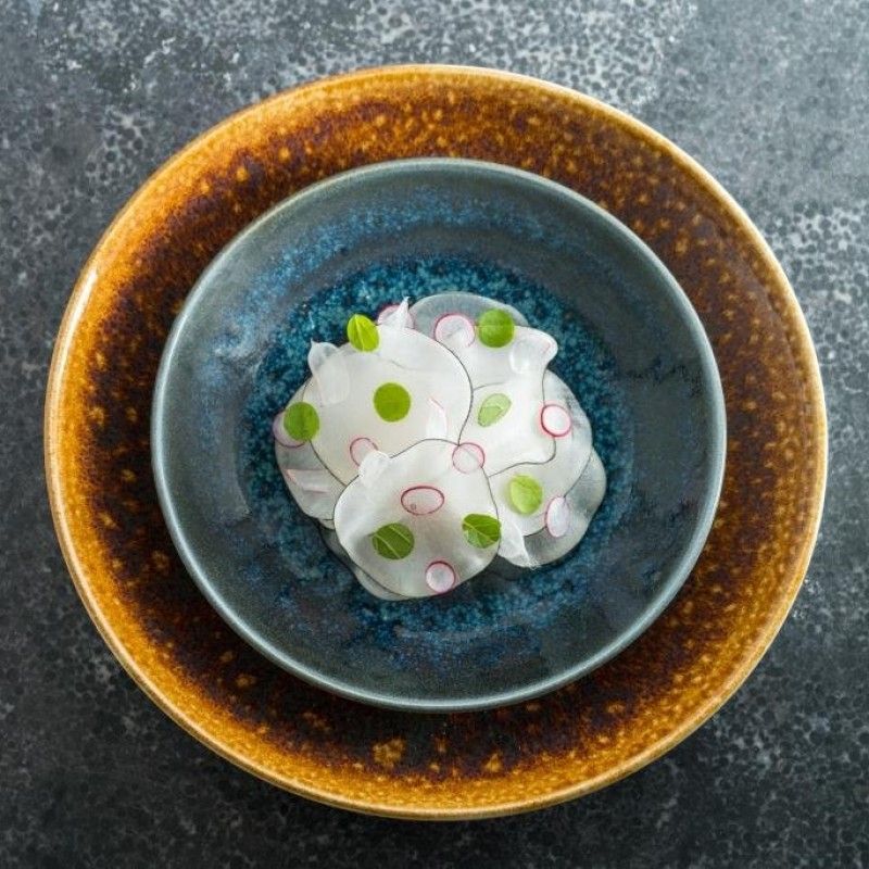 Prato Fundo Coupe 25cm Vesuvius Lapis Blue 12010569