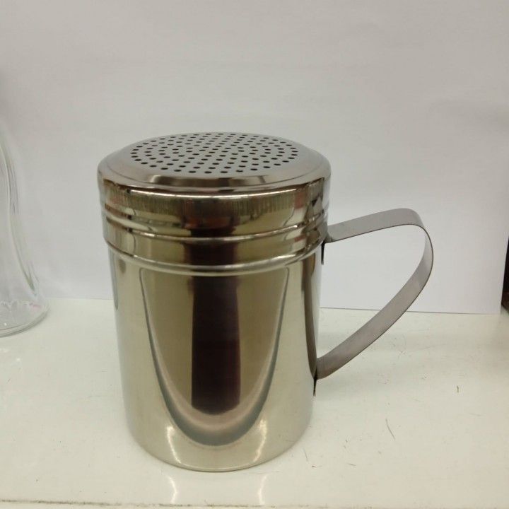 Polvilhador Inox C/Asa 295ml 1-180