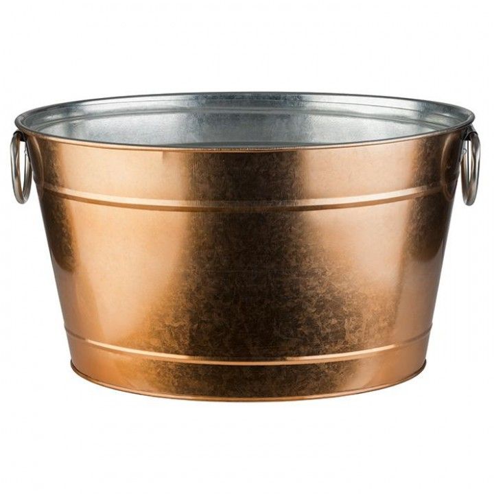 Champanheira Cobre 40x28x22cm 11l Tin 36100