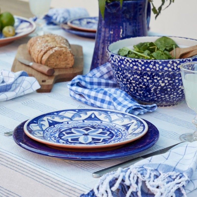 Prato Sobremesa 23cm Alentejo Terracota Az