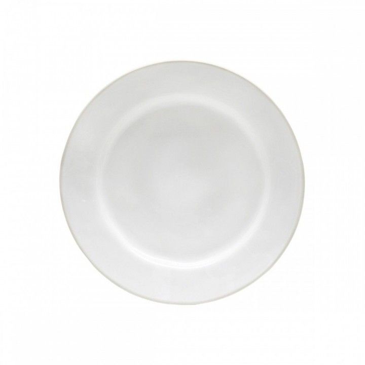 Prato Raso 28cm Beja Br/Creme