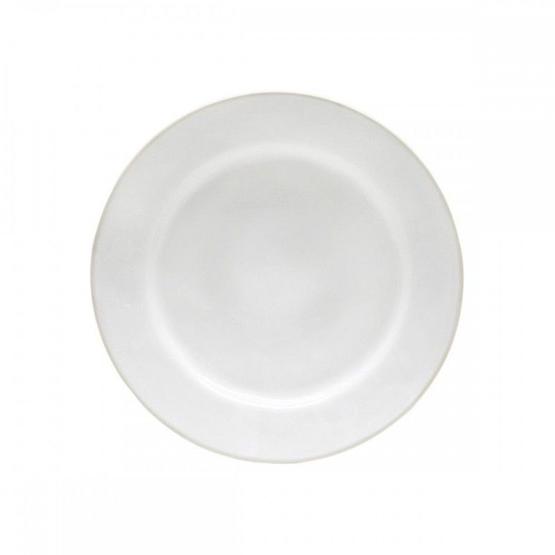 Prato Raso 28cm Beja Br/Creme