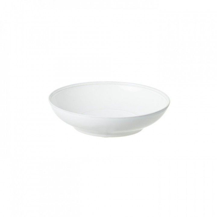 Prato Pasta 23cm Friso Branco